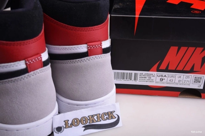 Reps TBK High Jordan OG Air Smoke 555088-126 Grey 1 Light 0722